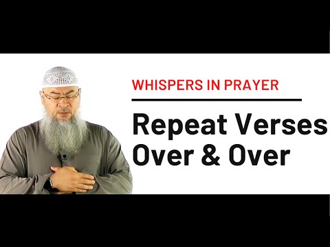 Repeating verses over & over due to mistakes in Prayer & Tajweed - takes too long to pray! assimal