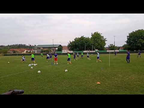 Trening 27. Jul 2022. Pripreme pred pocetak prve sezone FK Šušnjar u Beogradskoj Zoni.