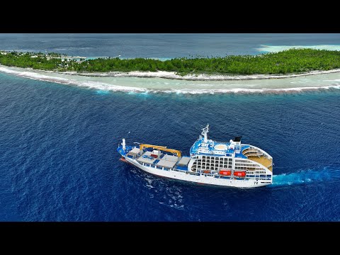 ARANUI 5 in Amanu, Tuamotu Islands, French Polynesia: Amazing Planet (4K) 2023