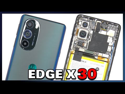 Motorola Moto Edge X30 Disassembly Teardown Repair Video Review