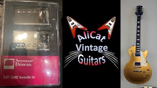 Video thumbnail for Seymour Duncan Seth Lovers vs Burstbucker 1 & 2 by AliCat Vintage Guitars