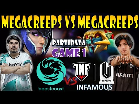 BEASTCOAST vs INFAMOUS (GAME 1) ESL One Malaysia 2022 South America: Closed Qualifier