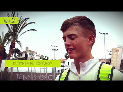 Entrevista a Christian Lerby tras su victoria en el Rafa Nadal Tour 2015