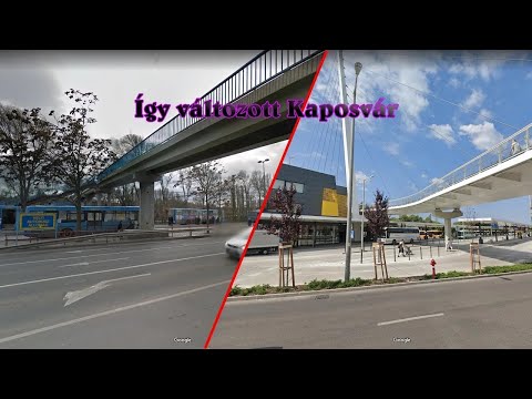 Így változott Kaposvár 2011 vs. 2021