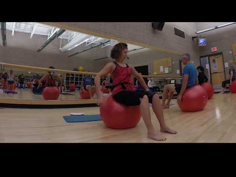 PILATES WITH STABILITY BALL 10