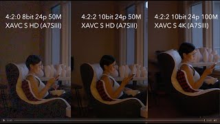 Sony A7Siii shadow recovery/noise test: 10-bit 422 does not disappoint