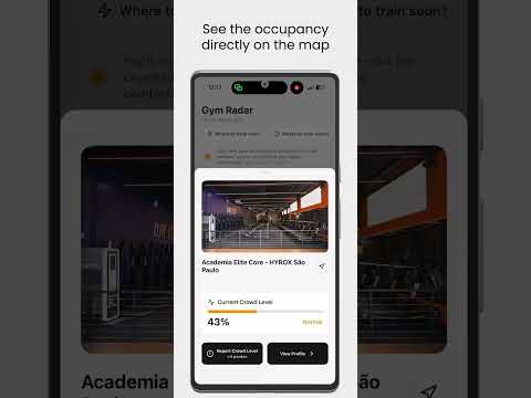 Gym Radar: Training & Progress