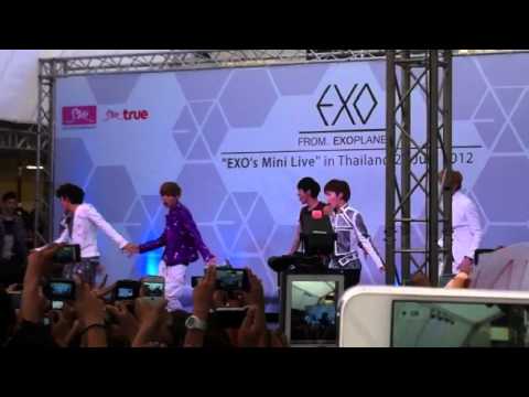120728 EXO's mini live in Thailand - History