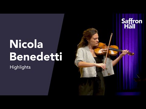 Nicola Benedetti - Bach Chaconne & Paganini Caprice No.24 excerpts | Digital performance highlights