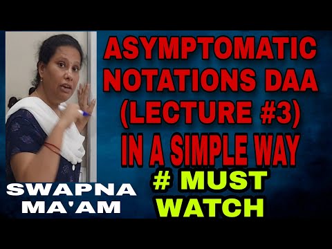 Asymptotic Notation (lecture #3)