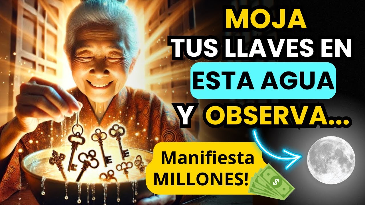 ¡RÁPIDO! Lava tus LLAVES en esta AGUA especial y Atrae DINERO Ilimitado | Ley de Atracción