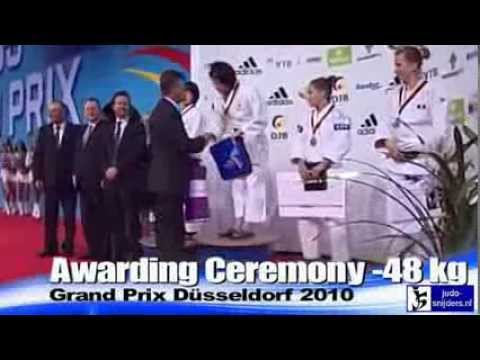 Judo 2010 Grand Prix Dusseldorf: Medal Ceremony [-48kg]
