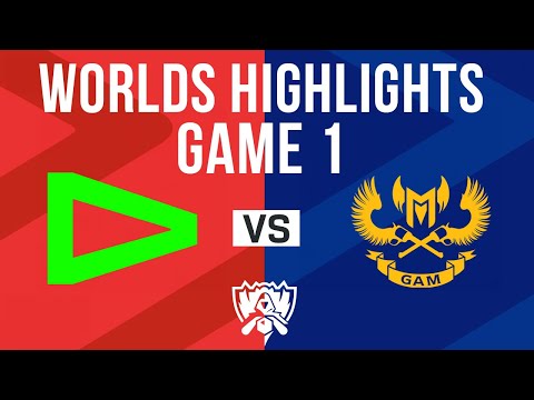 LOUD vs GAM Highlights Game 1 | Worlds 2023 Play-Ins | LOUD vs GAM Esports