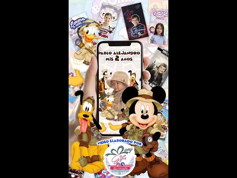  Free virtual Mickey invitation for WhatsApp