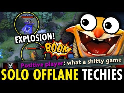 WHEN SOLO OFFLANE TECHIES MAKE THEM HEADACHE | Techies Official