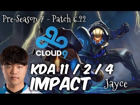 C9 Impact JAYCE vs KENNEN Top - Patch 6.22 KR Flex Rank