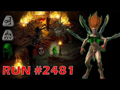 Killing Andariel Until She Drops 100 Unique Rings - Diablo 2 Resurrected Loot Highlights