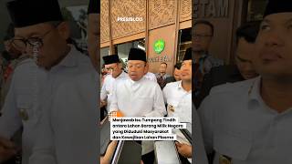 Menteri ATR/BPN RI Nusron Wahid jelaskan Upaya Pemerintah soal Tumpang Tindih Lahan