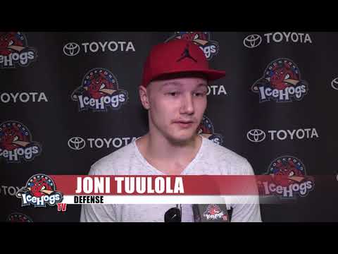 2018 IceHogs Interview: Joni Tuulola