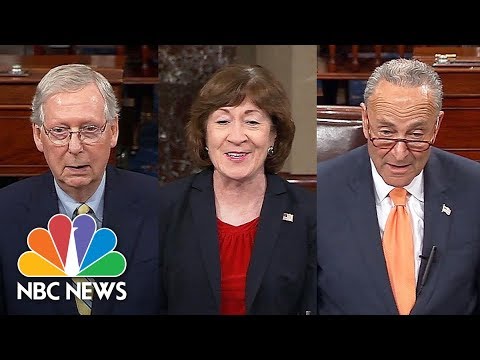 Senators Pay Respects To John McCain In Senate Floor Tributes | NBC News