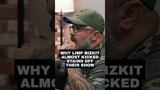 Why Limp Bizkit almost kicked Staind off their show #limpbizkit #staind #numetal #hardrock