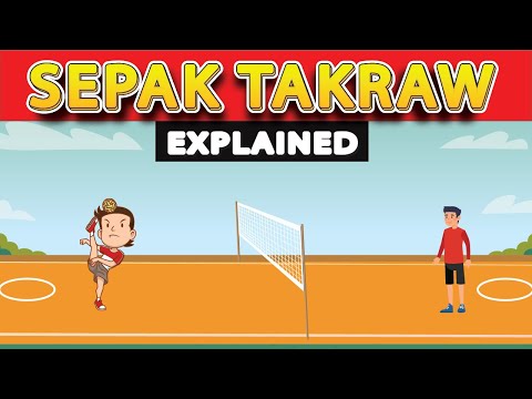 How to Play Sepak Takraw? also known as Sepak raga and Takraw is a modified variant of volleyball .
