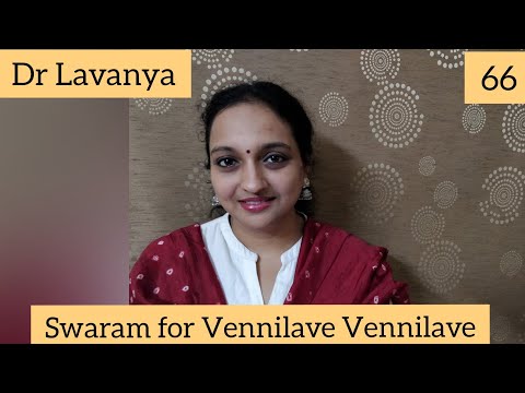 | Swaram for Vennilave Vennilave | Minsara Kanavu | Dr Lavanya | Voice Culture Trainer | Notations |