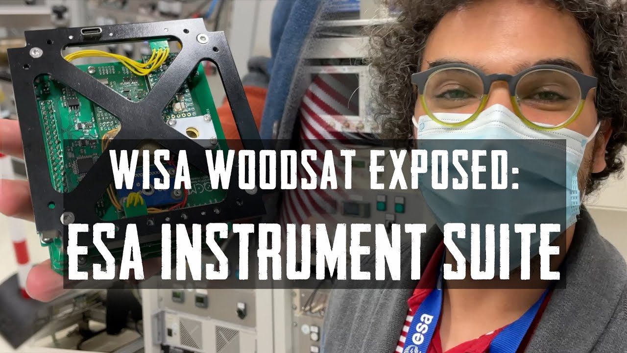 WISA Woodsat exposed: This is the materials science mini laboratory from ESA