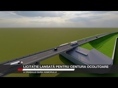 Licitație lansată pentru centura ocolitoare a orașului Gura Humorului