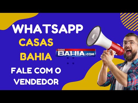 Thumbnail do vídeo: Chama no Zap Casas Bahia