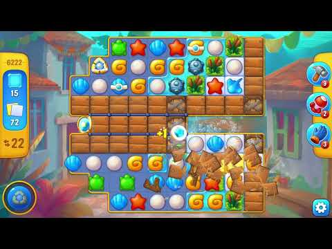 [FISHDOM Walkthrough] Level 6222 Hard (Qua màn - Fishdom)