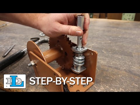 Replacing the Drive Shaft on Worm Gear Winches - Step-By-Step