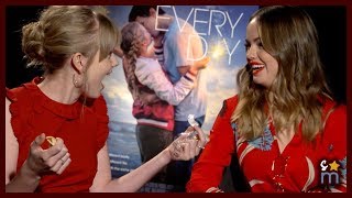 EVERY DAY Cast Plays Fill In the Blank | Angourie Rice, Debby Ryan Movie Interview