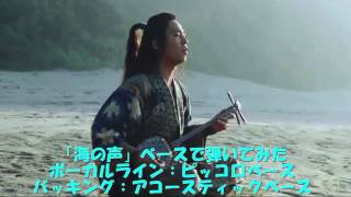 CM曲「海の声」　ベースで弾いてみた