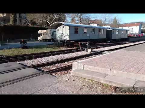 Train Historic #5 Bahnhof Kandern / Die Kandertalbahn im Winterschlaf