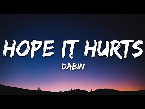 Dabin - Hope It Hurts (Lyrics) ft. Essenger