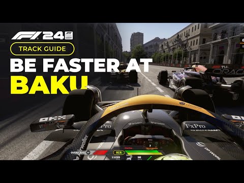 🚨 F1 24 Master Baku - (Azerbaijan Track Guide + Setup)