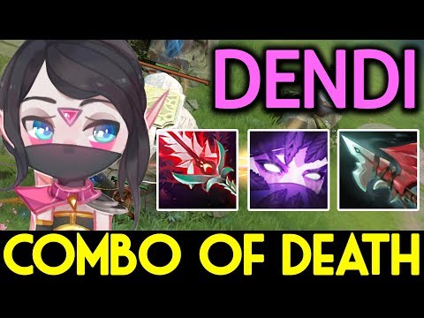 DENDI Dota 2 [Templar Assassin] Combo of Death! Instant Kill