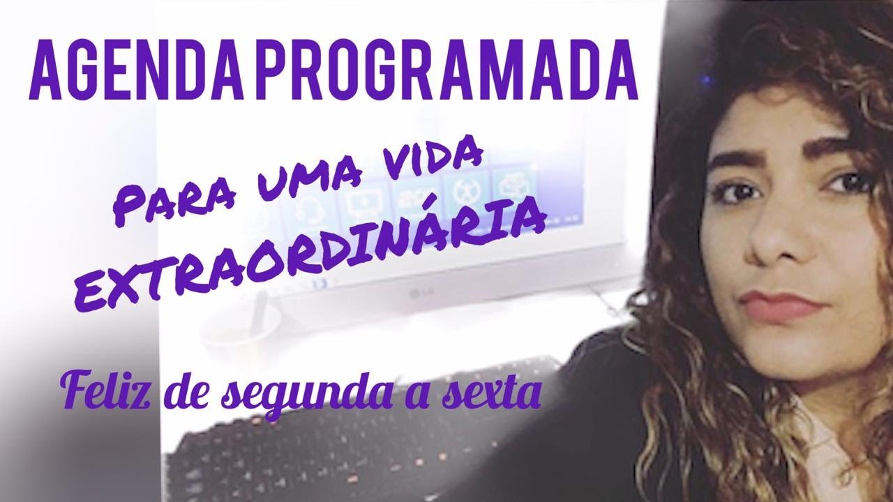 Agenda Programada para uma vida Extraordinária | Coaching Vendas - Febracis
