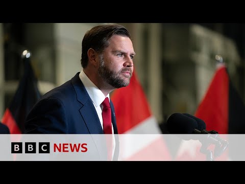 Video | JD Vance says Gaza ceasefire 'in very good place' during Israel visit | BBC News