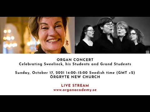 GIOF LIVE STREAM – ORGAN CONCERT – Celebrating Sweelinck, his Students and Grand Students