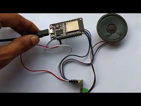 ESP32 I2S Communication to Transmit and Receive Audio Data Using MAX98357A