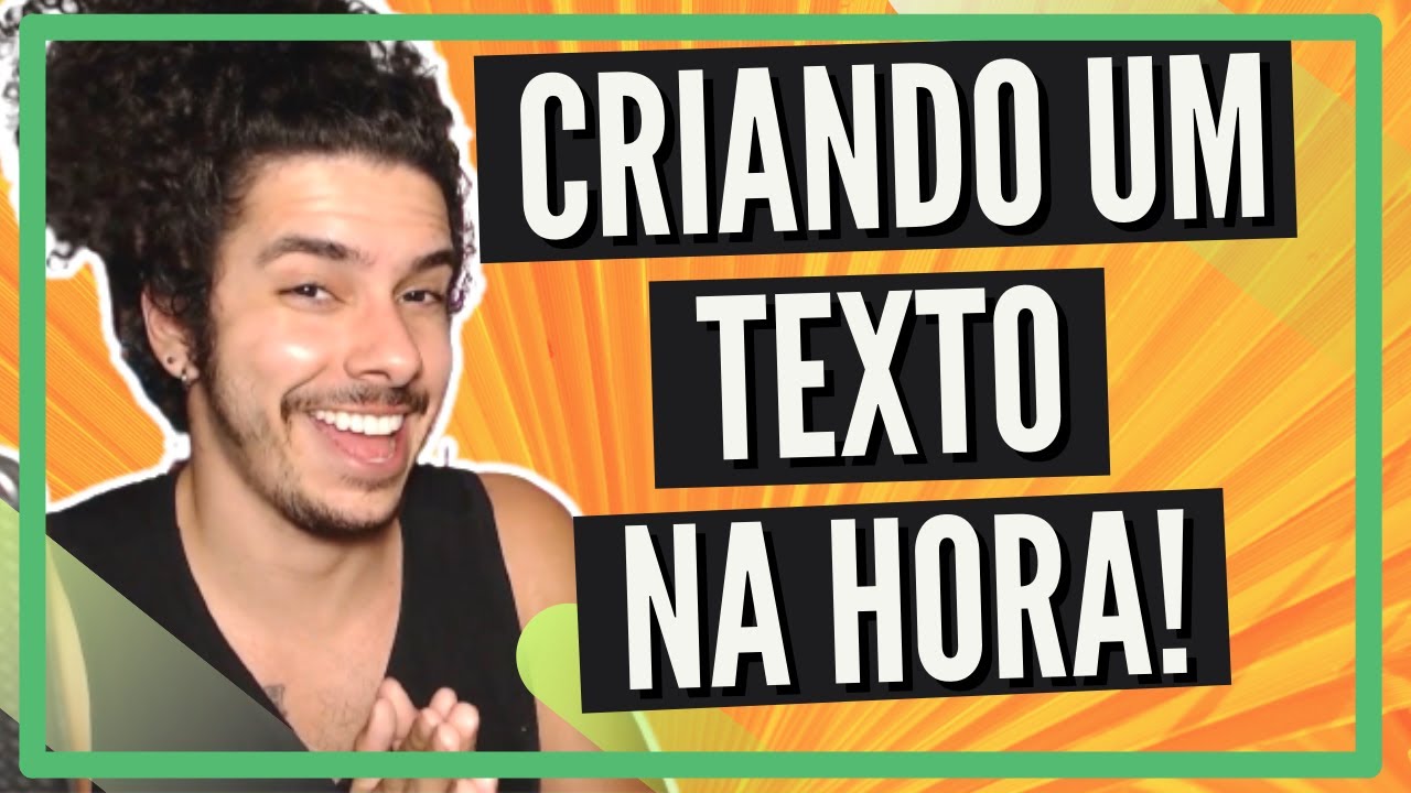 👉COMO ESCREVER UM TEXTO PARA BLOG (CRIEI O CONTEÚDO NA HORA)