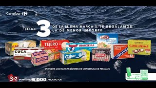 Carrefour 3x2 en todas las marcas de conservas anuncio