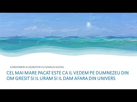 SUFERINTA SI BOALA VIN DIN ACUZAREA LUI DUMNEZEU DIN OM CA ESTE PACATOS SI CA ARE 464 DE PACATE