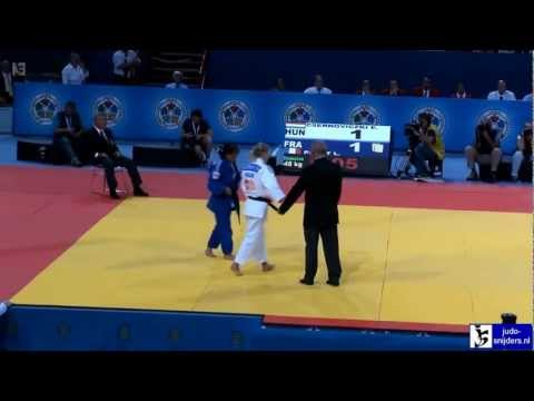 Judo 2011 World Championships Paris: Csernoviczki (HUN) - Payet (FRA) [-48g]