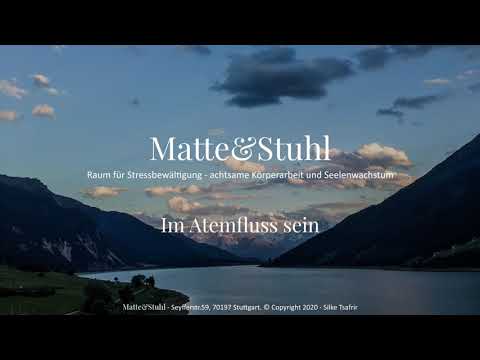 Im Atemfluss sein - Matte&Stuhl