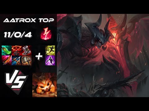 TOP Aatrox vs Gnar - EU Challenger Patch 25.S2.5