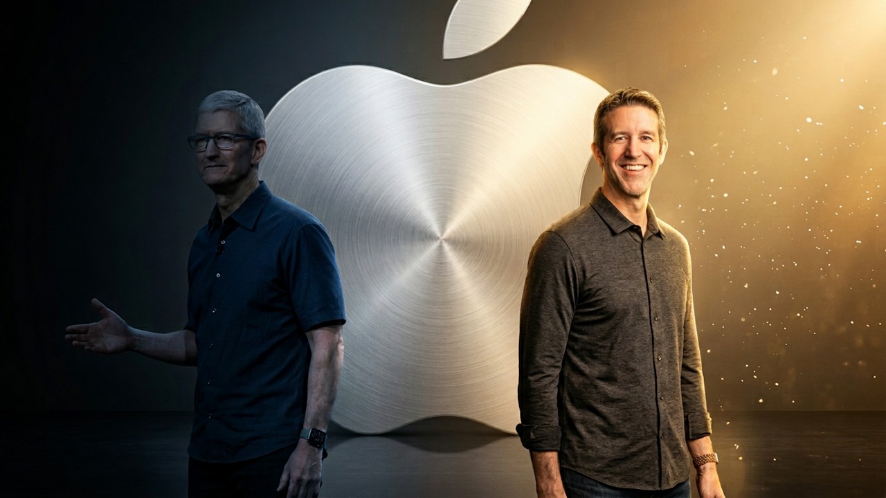 ¡BOMBAZO en Apple! Tim Cook SE VA: El elegido es John Ternus ¿EL NUEVO STEVE JOBS?