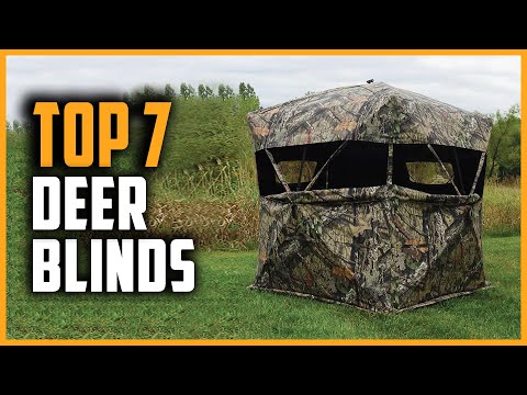 Best Deer Blinds 2024 | Top 7 Ground Blinds For Deer Hunting